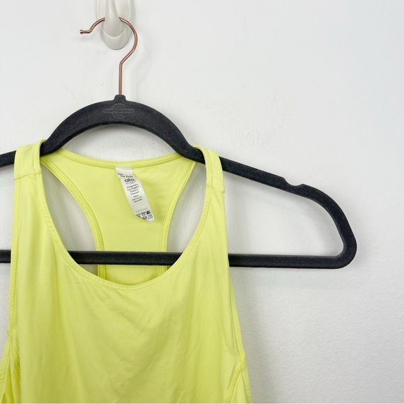 Alo Yoga Bend Tank Top in Shock Yellow Size Small - Picture 3 of 7